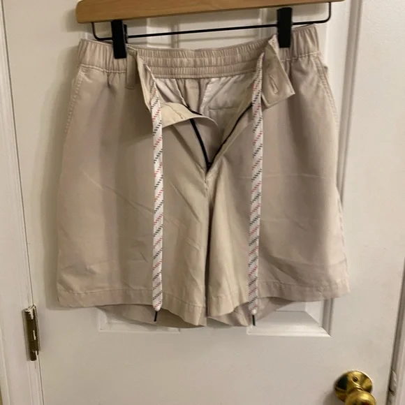 CHUBBIES 6” EVERYWEAR SHORTS MENS SMALL TAN DRAWSTRING EVERYDAY CASUAL SHORT EUC - Picture 11 of 15